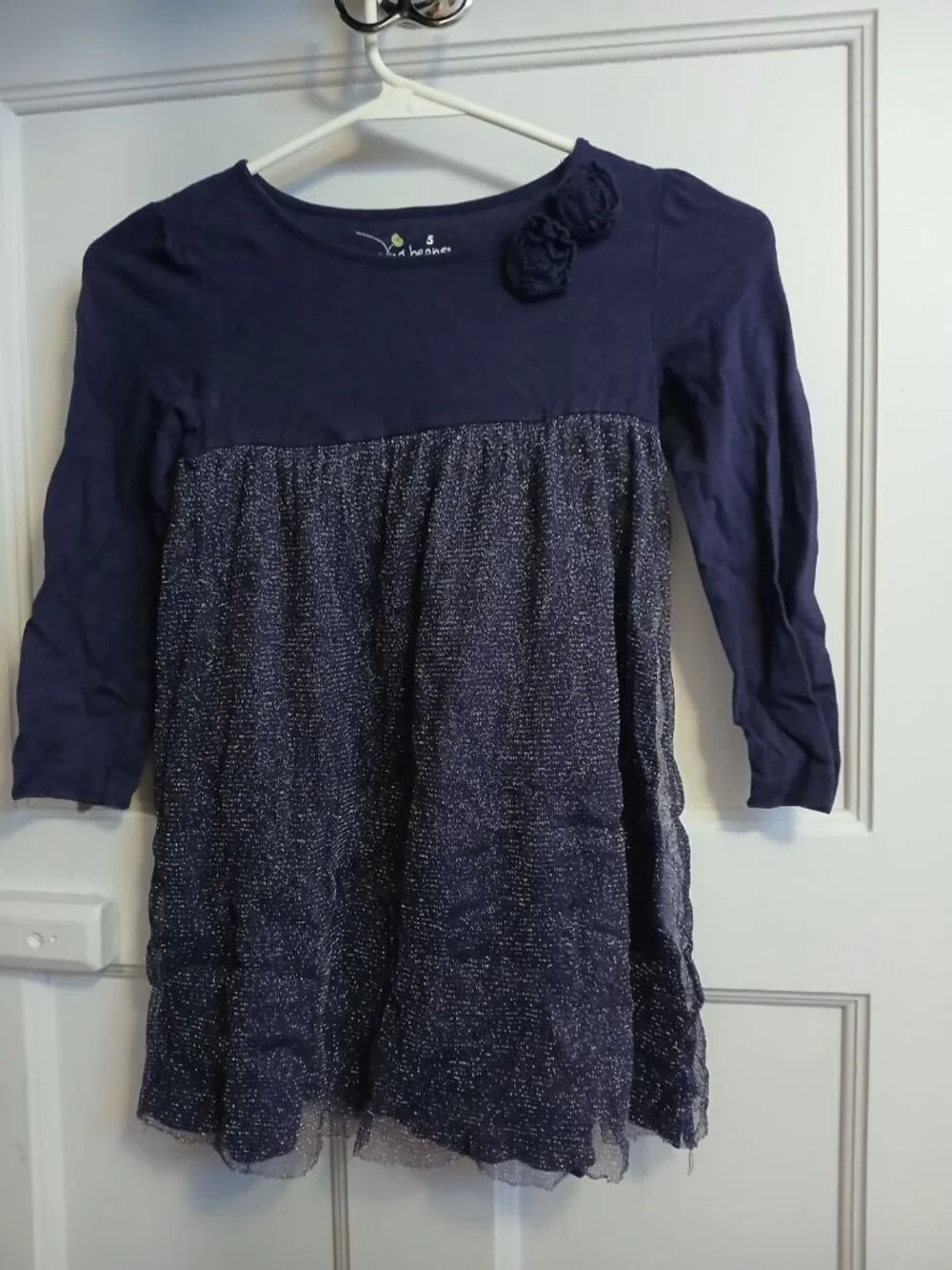 Jumping Beans Girls 5 Sparkly Purple Dress